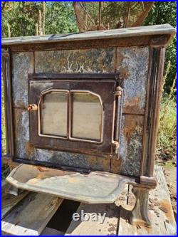 Vintage Hearthstone Soapstone Wood Burning Stove