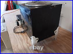 Vintage Hotpoint table top Electric Stove withSoup Pot