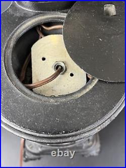Vintage Lamp Converted Spark Cast Iron Pot Belly Stove Salesman Sample Joy PA