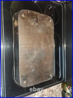 Vintage Lodge Cast Iron Rectangular Fish Fryer Roaster Pan