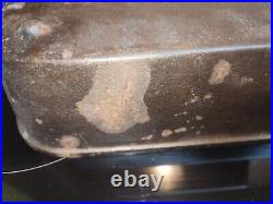 Vintage Lodge Cast Iron Rectangular Fish Fryer Roaster Pan
