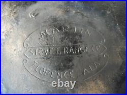 Vintage Martin Stove & Range #10 Cast Iron Skillet