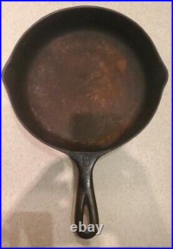 Vintage Martin cast iron skillet #8 stove And Range Made In Florence Alabama A35
