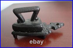 Vintage Miniature Cast Iron Lot 23 Pieces, Hand Painted, Stove Irons, scales etc