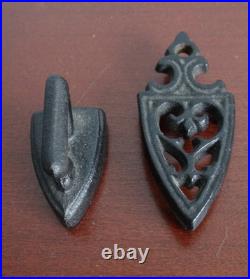 Vintage Miniature Cast Iron Lot 23 Pieces, Hand Painted, Stove Irons, scales etc