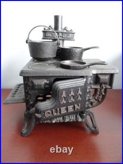 Vintage Miniature Cast Iron Lot 23 Pieces, Hand Painted, Stove Irons, scales etc