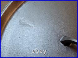 Vintage No. 10 Griswold Cast Iron Tite Top 3 Footed Dutch Oven 310A With Lid