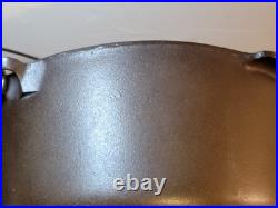Vintage No. 10 Griswold Cast Iron Tite Top 3 Footed Dutch Oven 310A With Lid