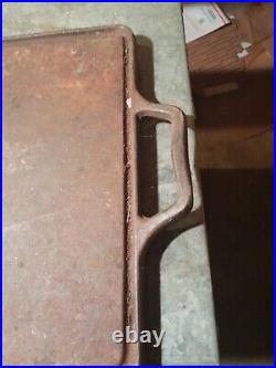 Vintage Panela Nibier Cast Iron Commercial Stove Griddle
