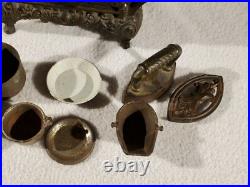 Vintage Royal Kenton Salesman Sample Child Cast Iron Stove