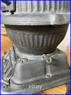 Vintage Spark Cast Iron Pot Belly Stove Small Salesman Sample No Lid Lifter