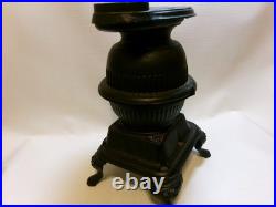 Vintage Spark Salesman Sample Toy Cast Grey Iron Pot Belly Stove from MT Joy PA