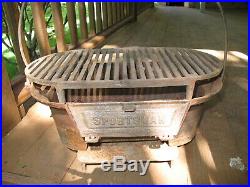 Vintage Sportsman Grill Made in 1930's or early 1940's by Atlanta Stove Works