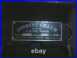 Vintage Stove Country Charm R 59 Rogers Arkansas Super Nice Original 67X36X24