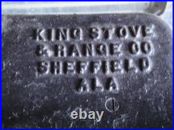 Vintage Stove Fatso No 200 King Stove & Range Co Sheffield Ala 100+ years old