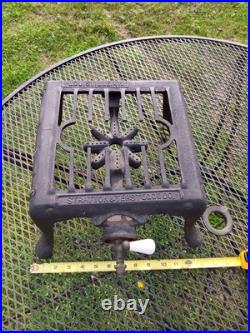 Vintage Stratton & Terstegge Louisville KY Cast Iron Cooking Gas Range Stove