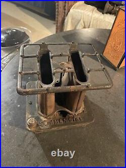 Vintage Summer Girl Cast Iron Stove GOOD CONDITION Vintage Summer Girl Cast Iron Stove GOOD CONDITION