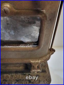 Vintage Taylor & Boggis No. 1 Pacific Cast Iron Sad Iron Stove Heater