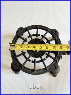 Vintage Union MFG CO. GEM Cast Iron Single Burner Cooking Camp Gas Stove Rare