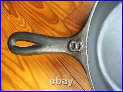 Vintage Unknown Maker Cast Iron Chicken Fryer 8