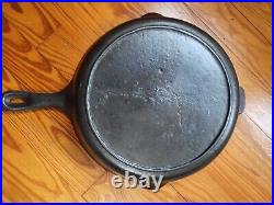 Vintage Unknown Maker Cast Iron Chicken Fryer 8