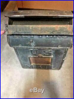 Vintage Us Post Office Mailbox-reading Stove Works-pre-owned