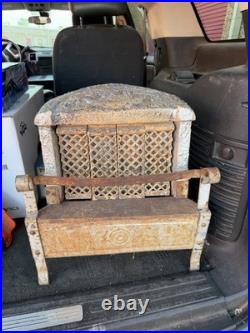 Vintage antique gas heater stove