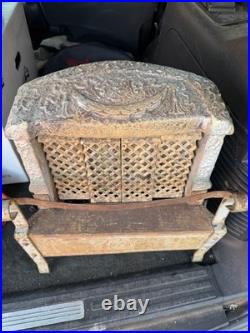 Vintage antique gas heater stove