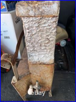 Vintage antique gas heater stove