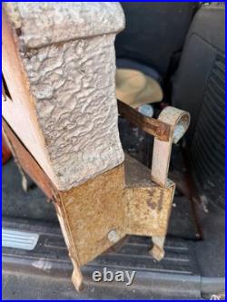 Vintage antique gas heater stove
