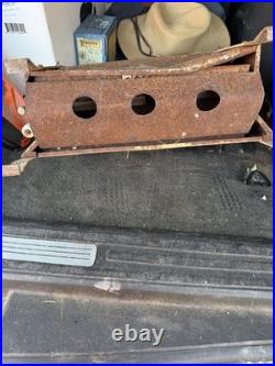 Vintage antique gas heater stove