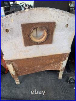 Vintage antique gas heater stove