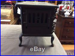 Vintage miniature cast iron stove