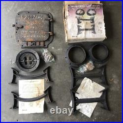Vogelzang BK100E & BK50E Double Barrel Stove Kit NOS Complete Sets Unused