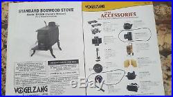 Vogelzang BX26E wood stove (23 logs)
