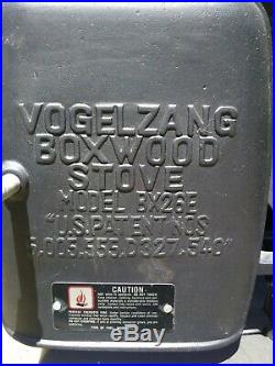 Vogelzang boxwood stove (model BX26E)