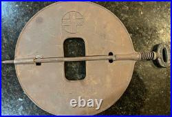 Vtg Griswold Cast Iron 14 Inch Stove Damper