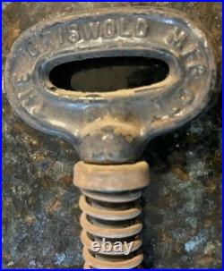 Vtg Griswold Cast Iron 14 Inch Stove Damper