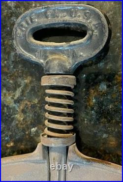 Vtg Griswold Cast Iron 14 Inch Stove Damper