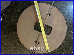Vtg Griswold Cast Iron 14 Inch Stove Damper