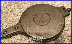 Vtg Jotul Pizzelle Cookie Waffle Maker Stove Top Cast Iron Free Us Priority Ship