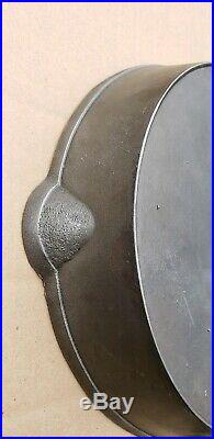 Vtg Mt P S W 12 Cast Iron Skillet Rare Antique Pan Heat Ring Mt Penn Stove Works