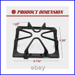 W10447925 Cast Iron Stove Grates Replacement for Whirlpool Stove Parts Gas Bu