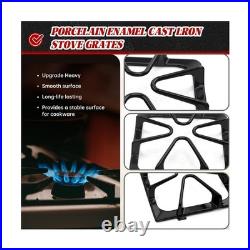 W10447925 Cast Iron Stove Grates Replacement for Whirlpool Stove Parts Gas Bu