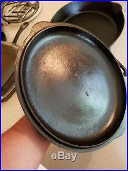 W. J. Loth Stove Company #10 Skillet With Lid