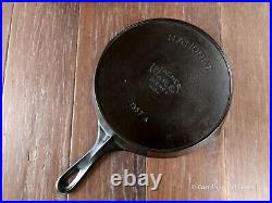 Wagner National #7 Dual Logo Cast Iron Skillet Restored