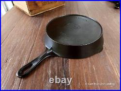 Wagner National #7 Dual Logo Cast Iron Skillet Restored