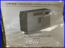 Wall Mounted Pellet Stove Model 4840 Brand New
