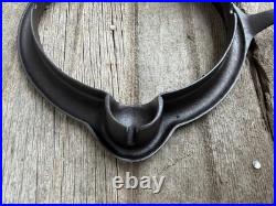 Western Importing Cast Iron Heart Shaped waffle Iron Griswold WIC Base RESTORED