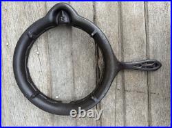 Western Importing Cast Iron Heart Shaped waffle Iron Griswold WIC Base RESTORED